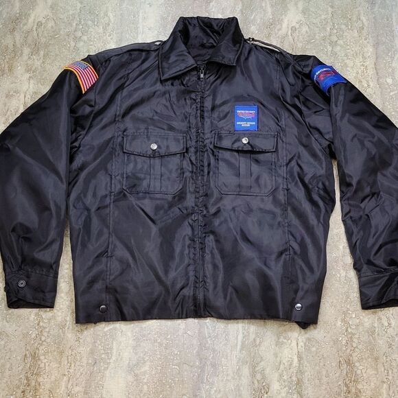 Tact Squad USA Security Officer Coat Size Small - Picture 2 of 13